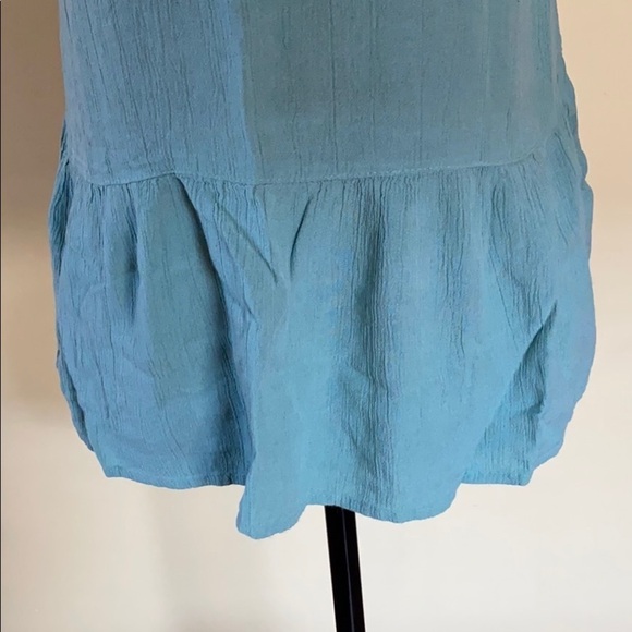 🏝Mossimo Green Tier Ruffle Top - Picture 3 of 8